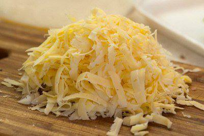 Рецепт Запеканка из спагетти со шпинатом и ветчиной  шаг-4