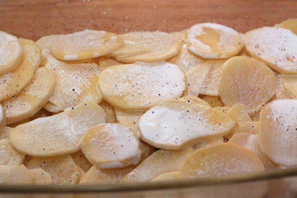 Рецепт Запеканка картофельная с фаршем шаг-5