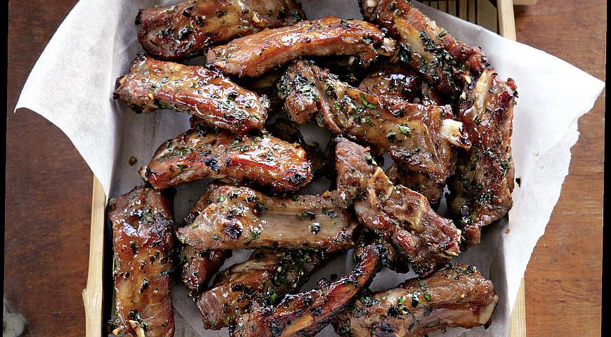 Рецепт Свиные ребрышки по-китайски Готовим Мясо Свиные ребрышки по-китайски