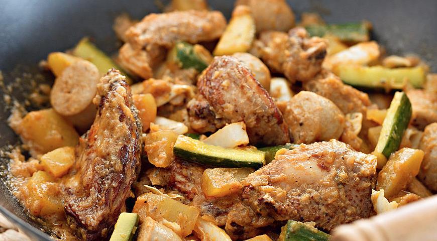 Рецепт Дьявольское карри Готовим Мясо Дьявольское карри
