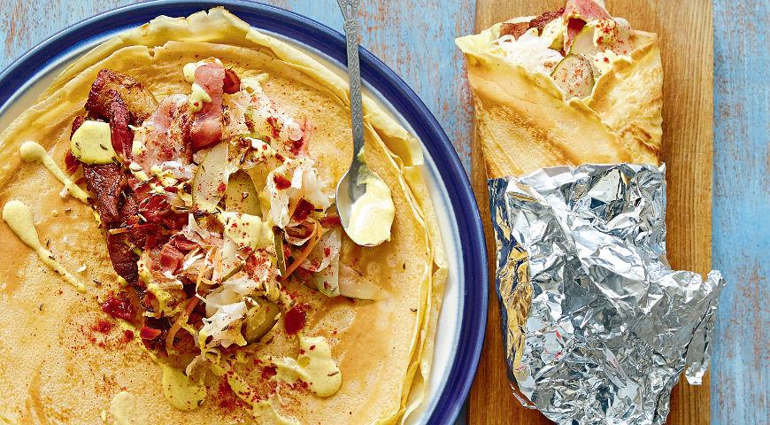 Рецепт Старочешская плацка с пивной свининой Готовим Мясо Старочешская плацка с пивной свининой