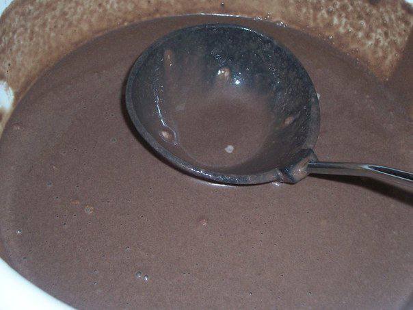 Рецепт Бисквитно-шоколадные оладьи  шаг-2