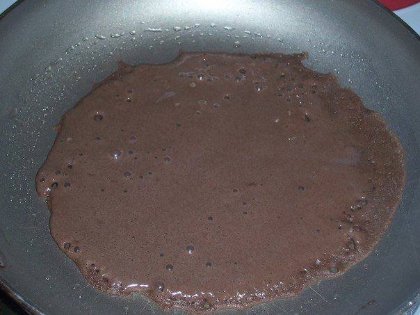 Рецепт Бисквитно-шоколадные оладьи шаг-3