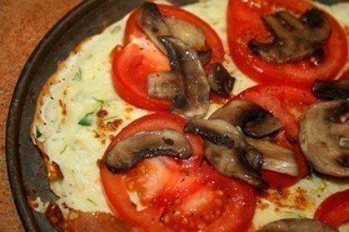 Рецепт Блинный пирог с грибами и сыром шаг-3