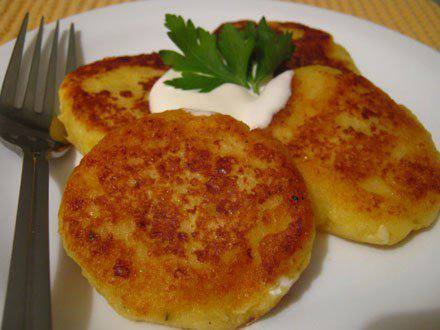 Рецепт Сырники с картофелем Готовим Выпечка Сырники с картофелем