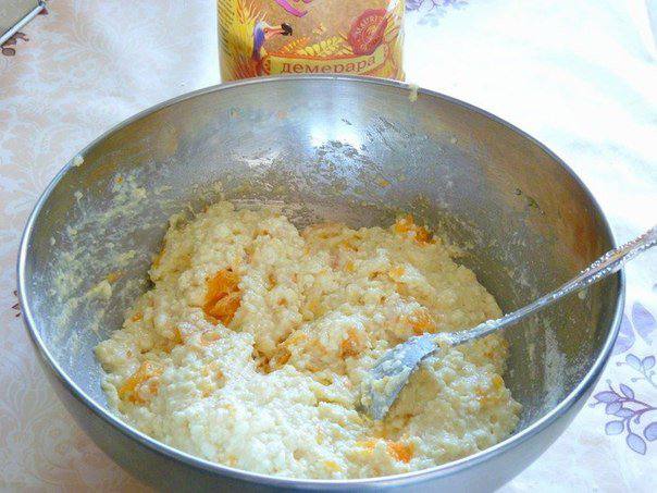 Рецепт Сырники с мандаринами  шаг-4