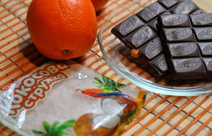 Рецепт Апельсиновые дольки в шоколаде шаг-1