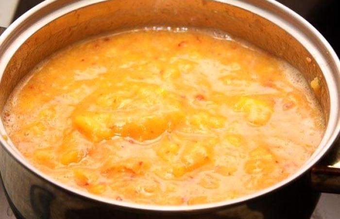Рецепт Ароматное желе из персиков  шаг-2