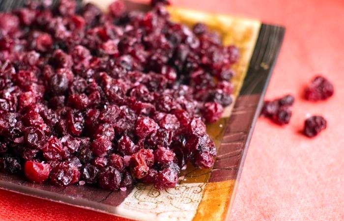 Рецепт Клюква засахаренная Готовим Десерты Клюква засахаренная