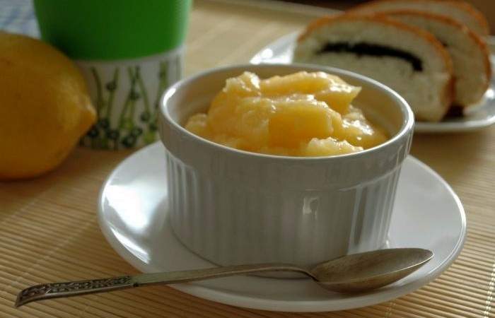 Рецепт Курд лимонный Готовим Десерты Курд лимонный