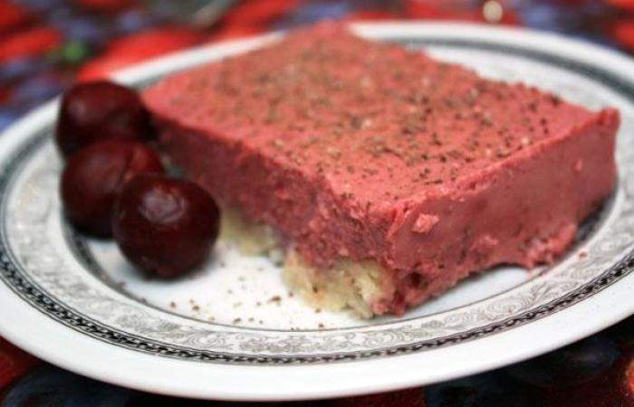 Рецепт Миндальный десерт с ягодами шаг-9