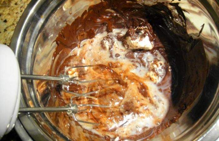 Рецепт Шоколадный мусс с кокосовым молоком  шаг-2