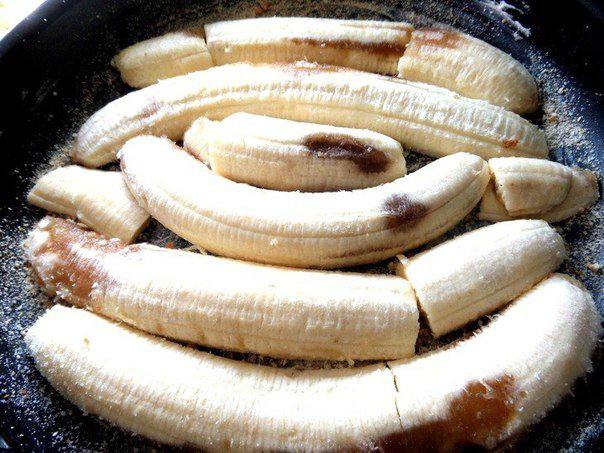 Рецепт Бананы в шоколадной заливке шаг-6