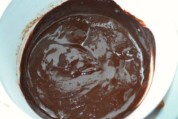 Рецепт Груши в шоколадно-миндальном облаке шаг-3