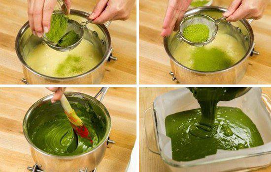 Рецепт Шоколад с зеленым чаем  шаг-2