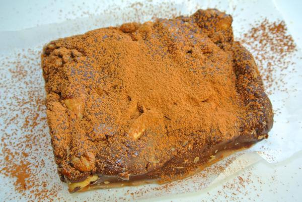 Рецепт Шоколадный фадж с орехами шаг-7