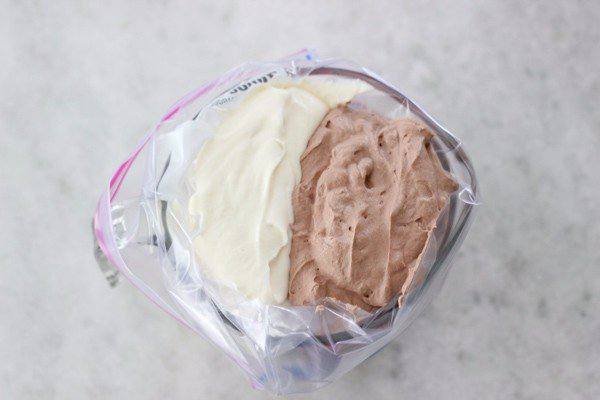 Рецепт Ванильно-шоколадное мороженое шаг-3