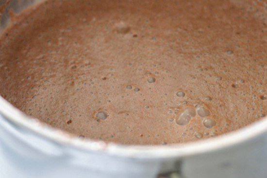 Рецепт Вдвойне шоколадный пудинг  шаг-2