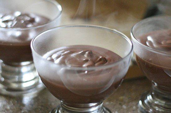 Рецепт Вдвойне шоколадный пудинг шаг-5