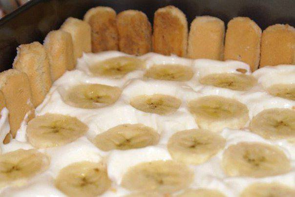 Рецепт Бананово-клубничный торт шаг-6