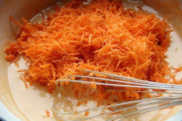 Рецепт Морковный торт со сметанным кремом  шаг-2