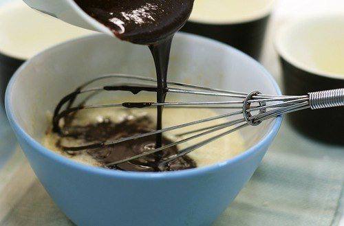Рецепт Пирожное «Тающий шоколад» шаг-3