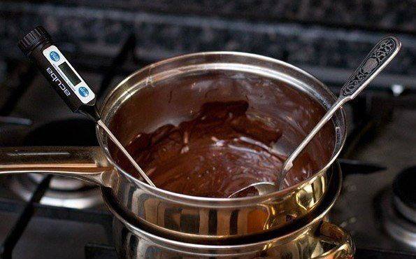 Рецепт Шоколадные пирожные с маршмэллоу шаг-1