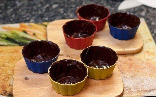 Рецепт Шоколадные пирожные с маршмэллоу  шаг-2