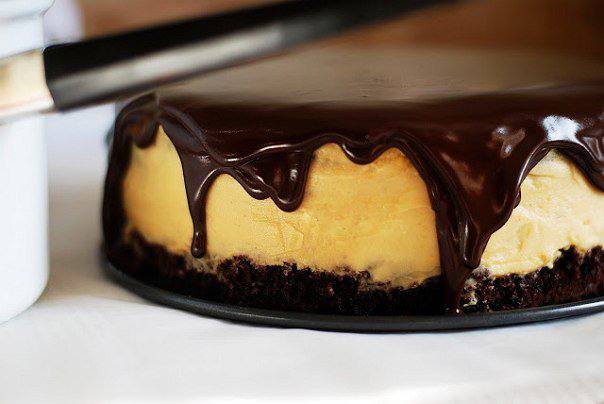 Рецепт Шоколадный торт с арахисовым маслом шаг-1