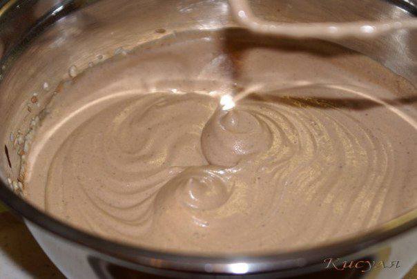 Рецепт Шоколадно-сырный торт шаг-8