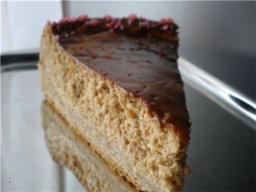 Рецепт Творожный торт со вкусом кофе Готовим Десерты Творожный торт со вкусом кофе