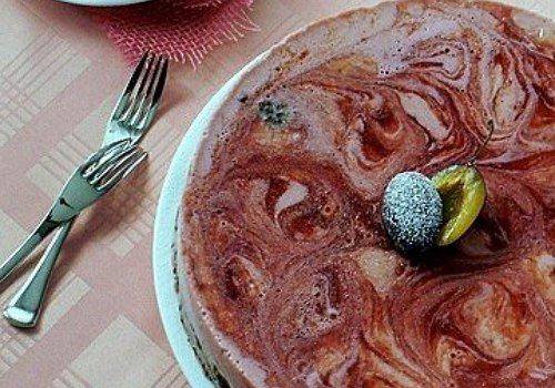 Рецепт Творожно-сливовый желейный торт шаг-1