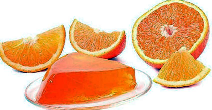 Рецепт Апельсиновое желе шаг-1