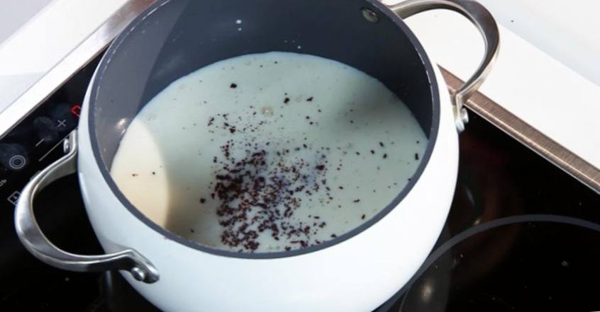 Рецепт Панна-котта с гранолой и горячий шоколад шаг-9