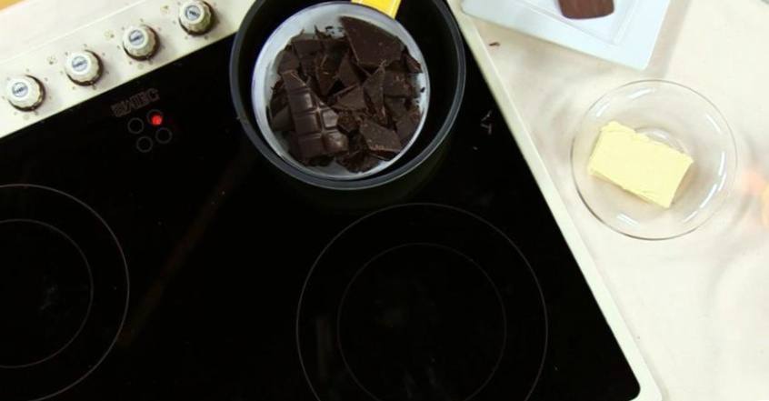 Рецепт Шоколадные трюфели с коньяком шаг-1