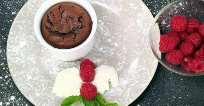Рецепт Шоколадное пирожное «Флан» шаг-1