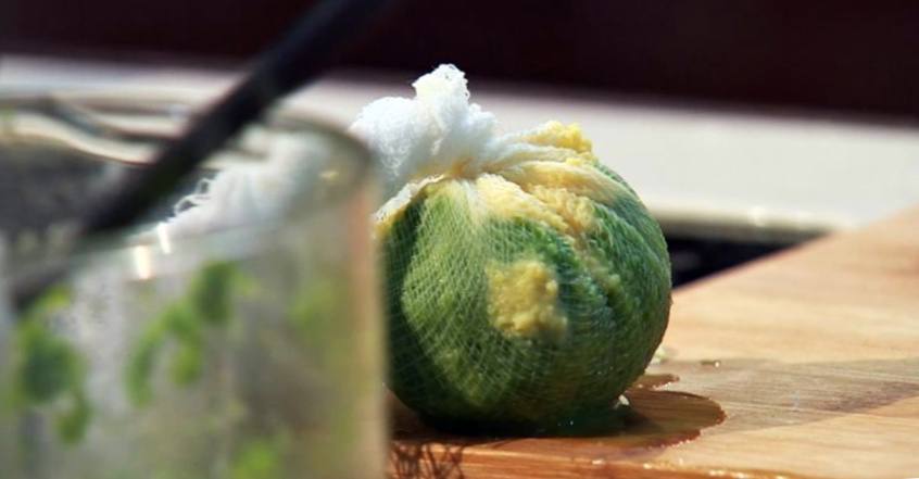 Рецепт Японский десерт из зеленого горошка  шаг-4