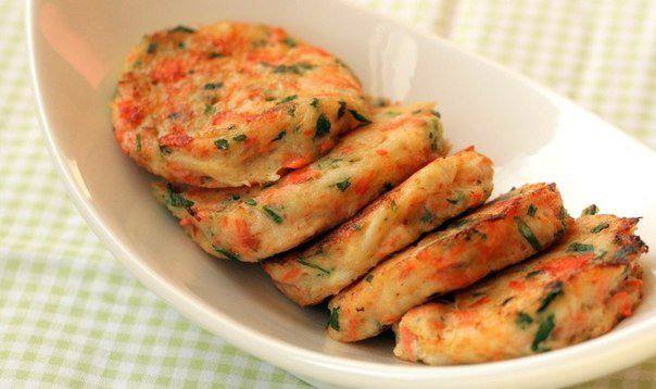 Рецепт Котлеты с крабовым мясом и семгой Готовим Рыба Котлеты с крабовым мясом и семгой