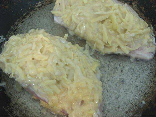 Рецепт Рыба в картофельной корочке  шаг-4