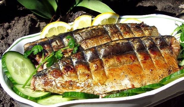 Рецепт Скумбрия на мангале Готовим Рыба Скумбрия на мангале