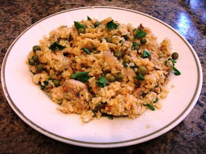 Рецепт Паэлья с курицей Готовим Мясо Паэлья с курицей