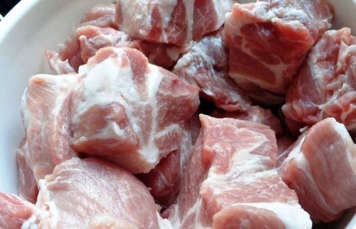 Рецепт Быстрый шашлык из свинины шаг-1