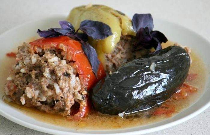 Рецепт Фаршированные овощи Готовим Мясо Фаршированные овощи