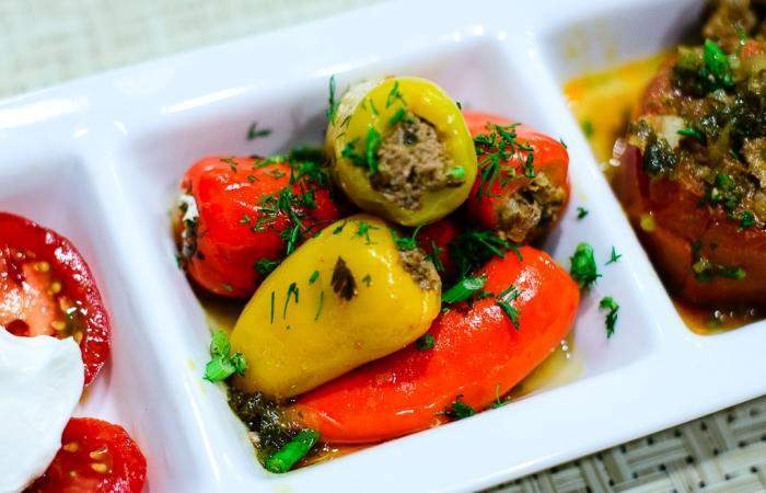 Рецепт Фаршированный перец Готовим Мясо Фаршированный перец