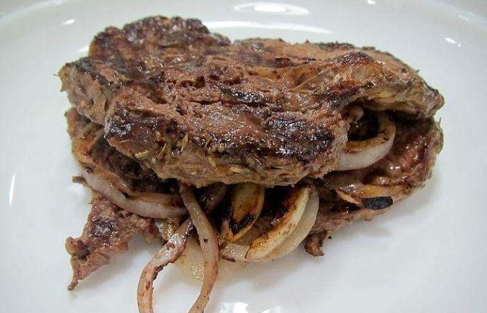 Рецепт Фаршированный стейк Готовим Мясо Фаршированный стейк