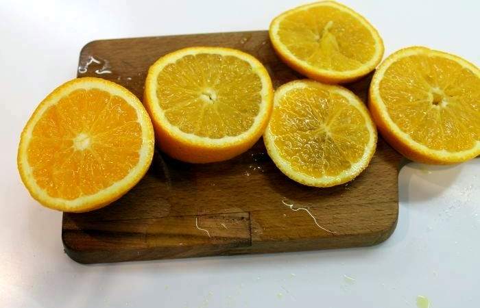 Рецепт Форель, запеченная с апельсином шаг-3
