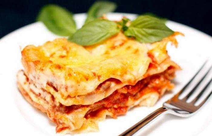 Рецепт Итальянская лазанья с соусом бешамель Готовим Мясо Итальянская лазанья с соусом бешамель