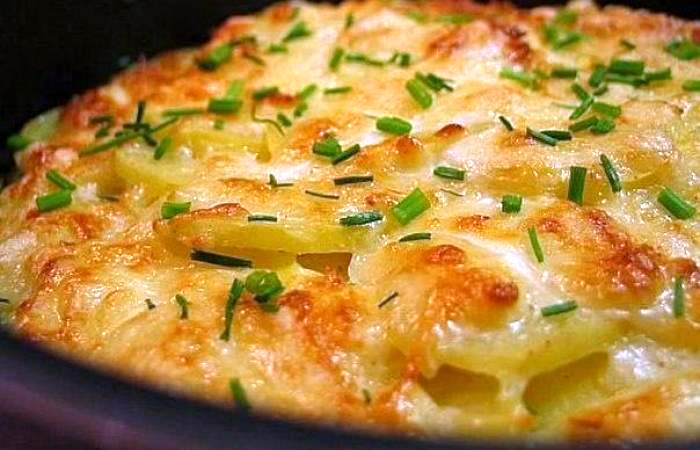 Рецепт Картофель с беконом и кабачками Готовим Мясо Картофель с беконом и кабачками