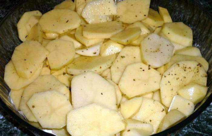 Рецепт Картофель с куриными ножками  шаг-2