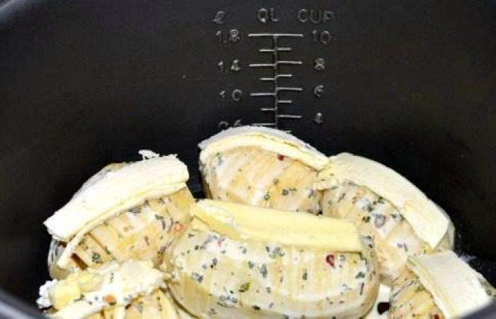 Рецепт Картофель с сыром в мультиварке  шаг-4